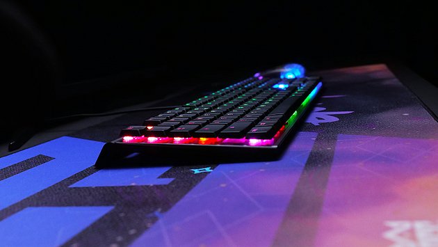 CHERRY MX 10.0N RGB | Mechanical Low Profile Keyboard - Cherry